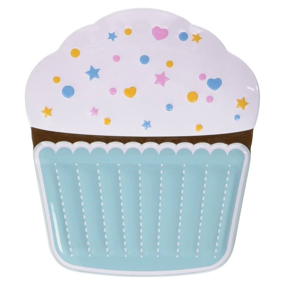 Happy Birthday Tin Cupcake Gift Card Box - Picture 1 of 9